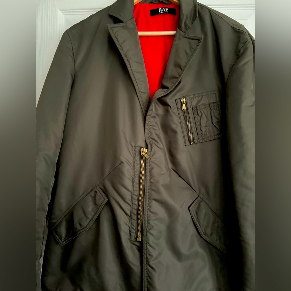 RAF Raf Simons quilted bomber/sportcoat